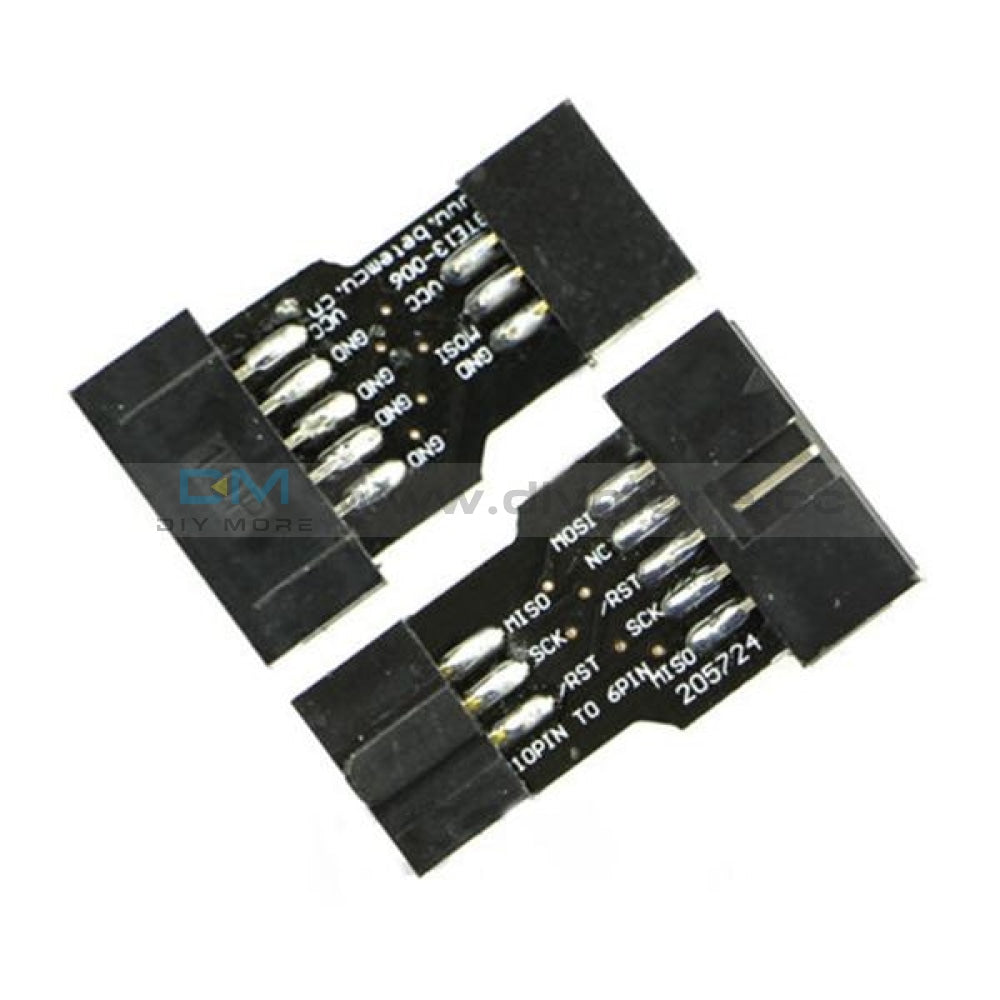 10Pin To 6Pin Interface Adapter Converter For Avrisp Mkii Module