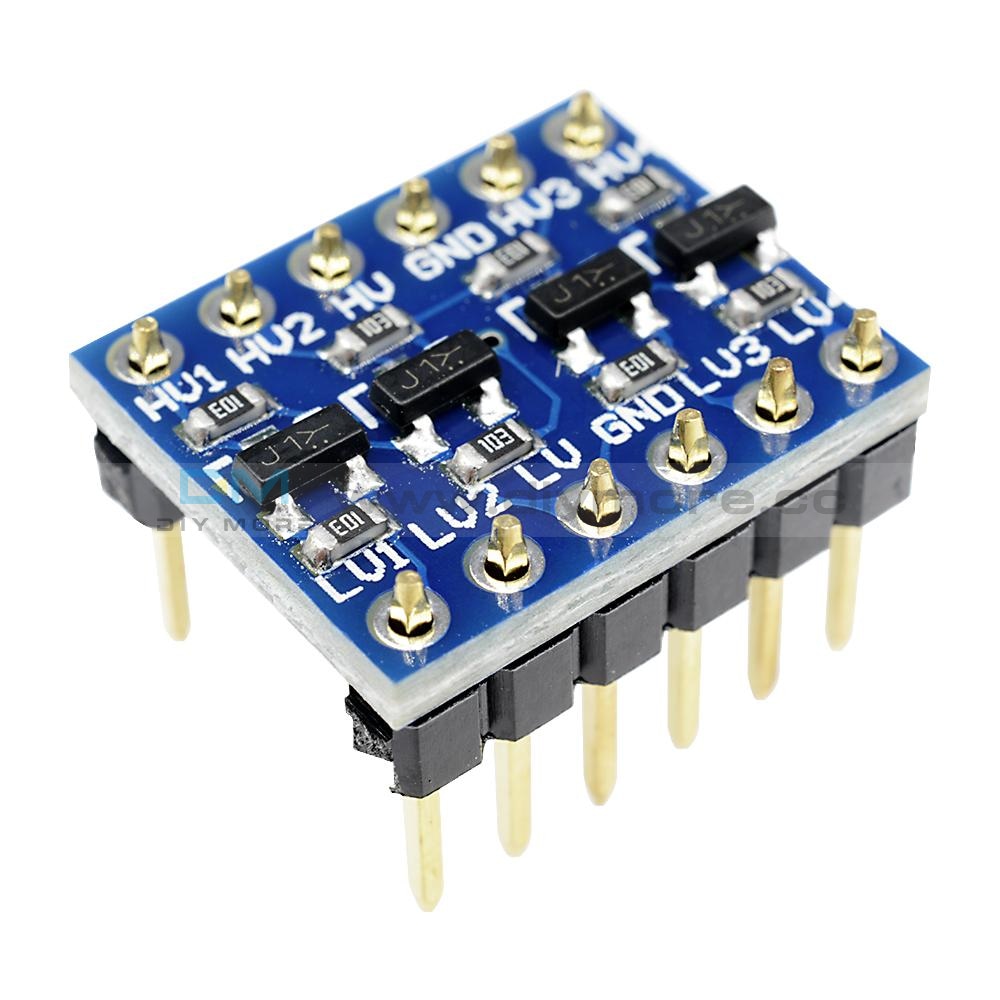 I2C Iic Logic 4 Channel Level Converter Module Bi-Directional For Arduino 3.3-5V