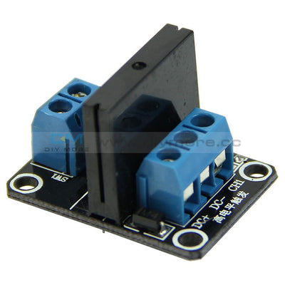 5V Dc 1 Channel Solid-State Relay Board Module High Level Fuse For Arduino 1-Channel Delay