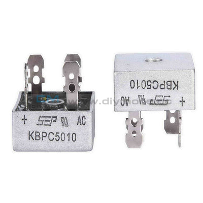 50A 1000V Metal Case Single Phases Diode Bridge Rectifier Kbpc5010 Tools