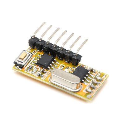 RXC6 433Mhz Superheterodyne Wireless Receiver PT2262 Code Steady for Arduino/AVR Diy  Module Electronic Diy Kit Pcb Board