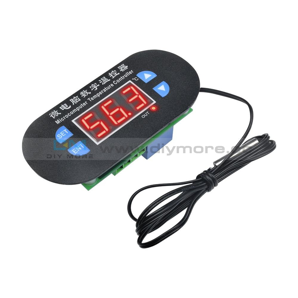 W1308 Temperature Controller Heat Cool Dc 12V Thermostat Sensor Digital Led
