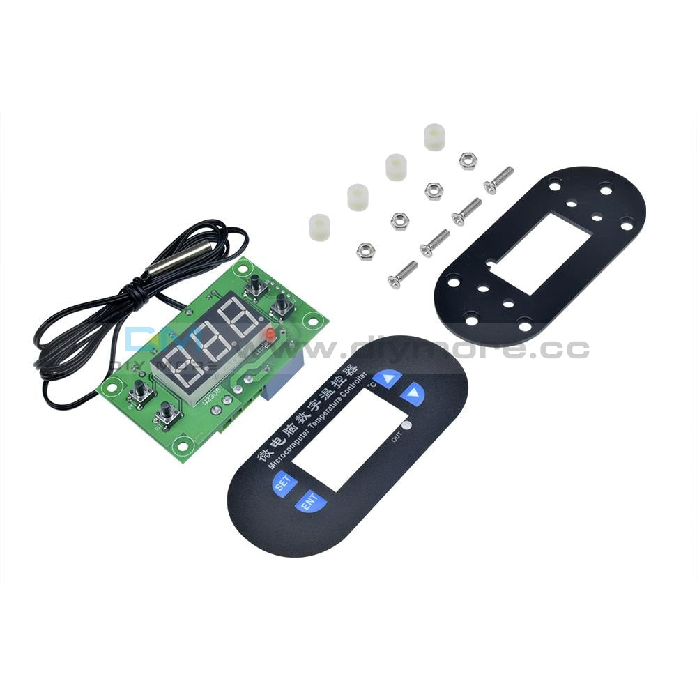 W1308 Temperature Controller Heat Cool Dc 12V Thermostat Sensor Digital Led