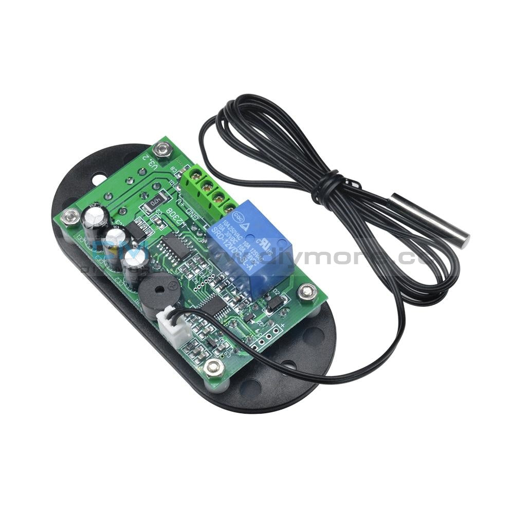 W1308 Temperature Controller Heat Cool Dc 12V Thermostat Sensor Digital Led