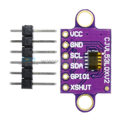 Vl53L0X Time-Of-Flight Distance Sensor Breakout Gy-Vl53L0Xv2 Module For Arduino