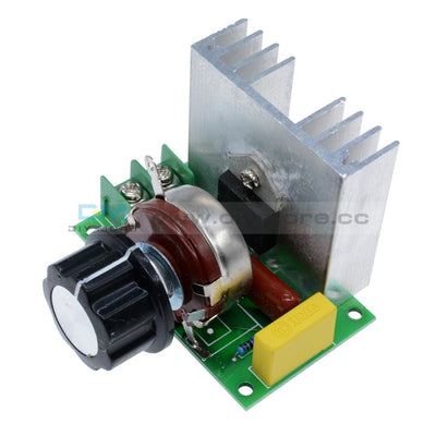 4000W Ac 220V Scr Voltage Regulator Speed Controller Dimmer Thermostat Module Motor