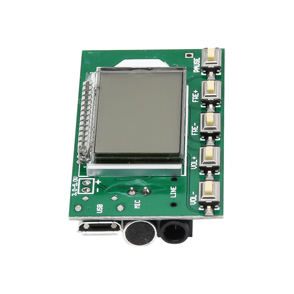 PLL DSP DC3-5V Audio FM RadioTransmitter Wireless Microphone Module 87MHz-108MHz