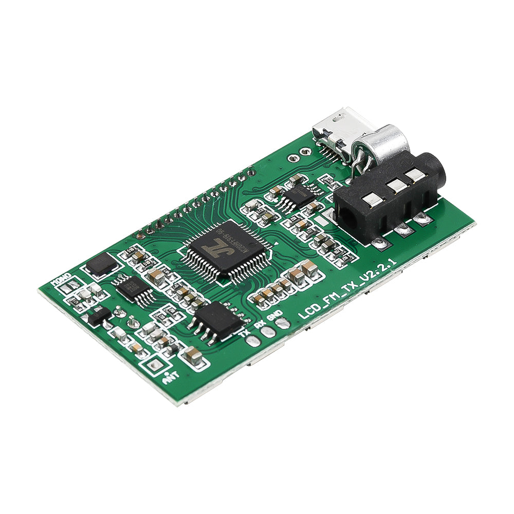 PLL DSP DC3-5V Audio FM RadioTransmitter Wireless Microphone Module 87MHz-108MHz