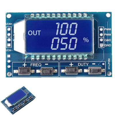 Signal Generator Pwm Pulse Frequency Duty Cycle Adjustable Module Lcd Display Function