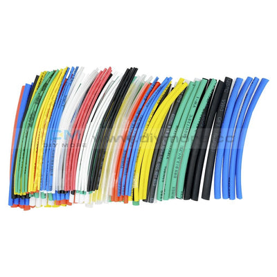 140Pcs Retardant 2:1 Polyolefin Heat Shrink Tubing Tube Kit Sleeve 5 Size 7Color Tools