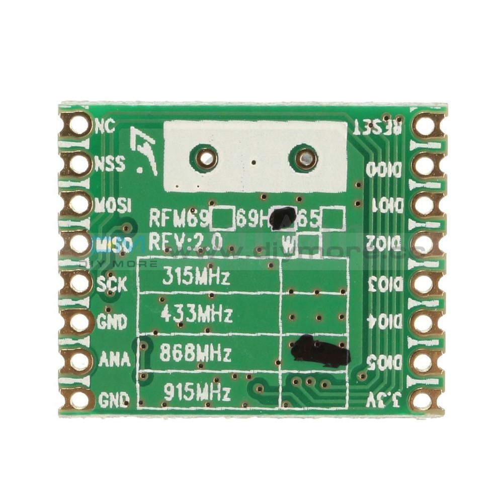 Rfm69Hw 868Mhz Hoperf Wireless Transceiver (Rfm69Hw-868S2) For Remote/hm Wifi Module