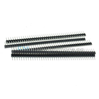 10Pcs Strip Tin Pcb Female Ic Breakable 40Pin Single Row Round Header Socket Tools