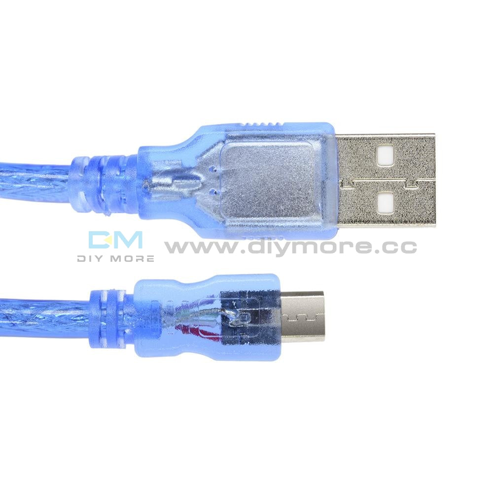 25Cm Usb 2.0 A Male To Micro 5 Pin Data Charge Cable Cord Tools