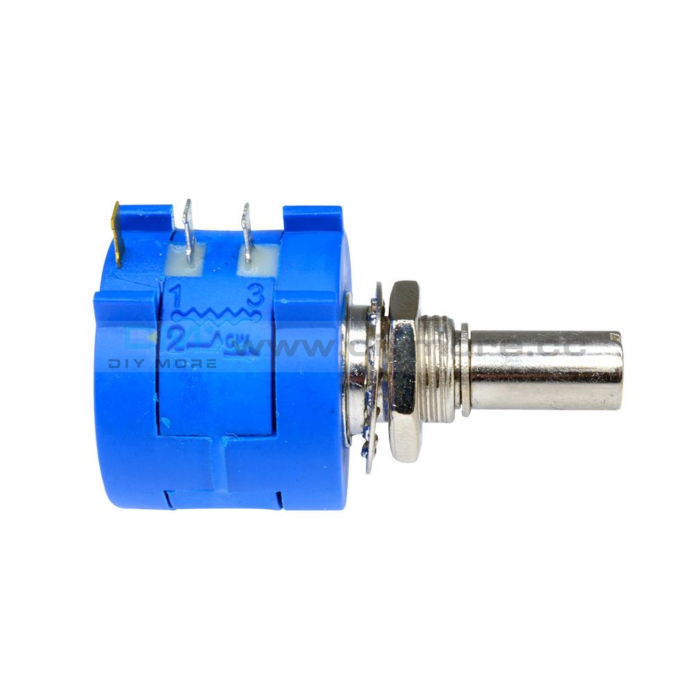 3590S-2-104L 100K Ohm Rotary Wirewound Precision Potentiometer Pot 10 Turn Tools