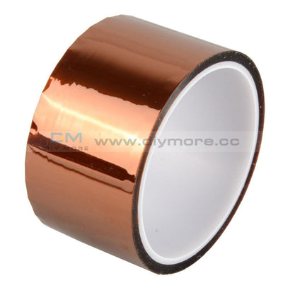 50Mm Width 100Ft Length Self Adhesive Tape High Temperature Heat Resistant Polyimide Roll 260 350