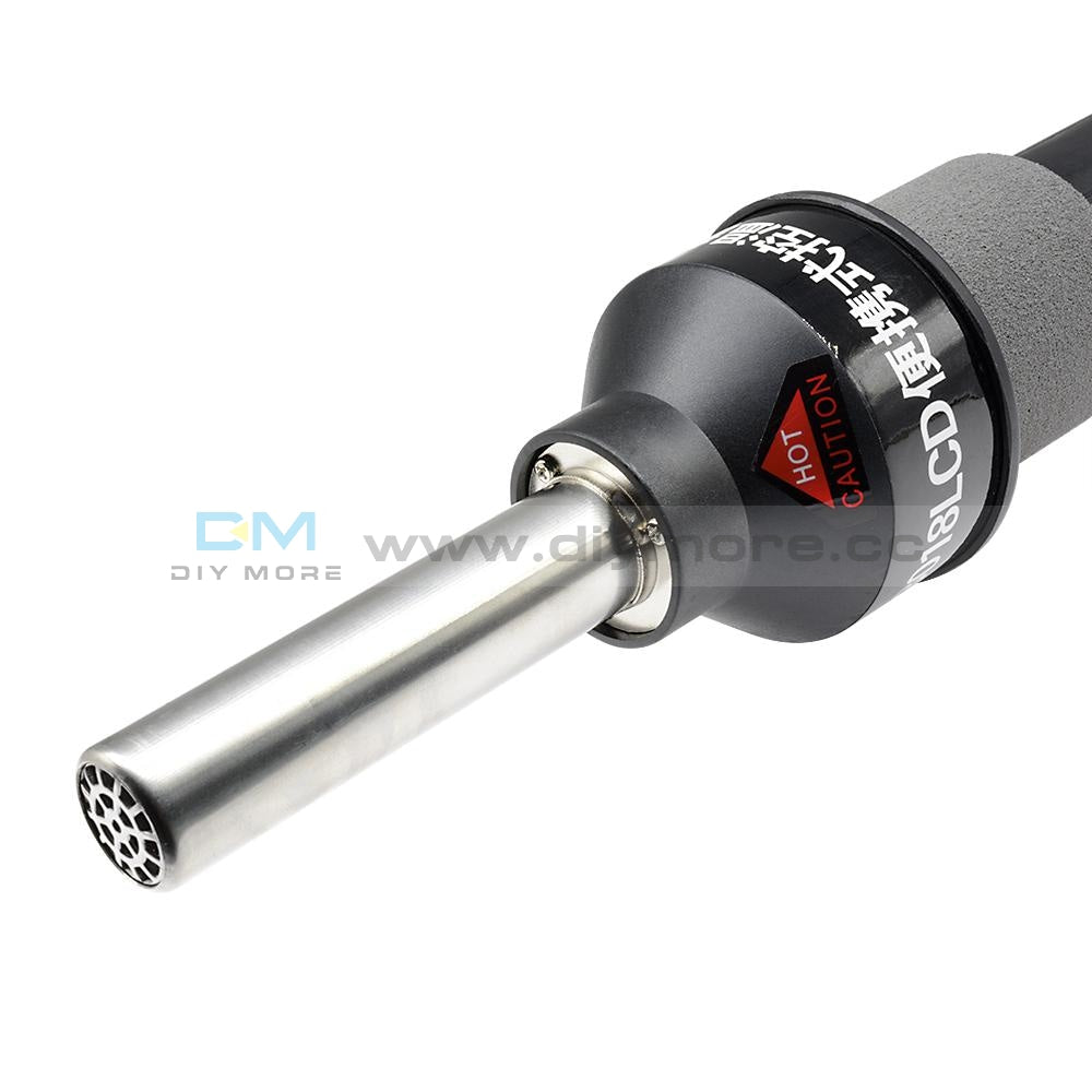 220V 450W / 200W 110V Lcd Display Hot Air Heat Gun Soldering Station + 9*nozzles Diy Kit For