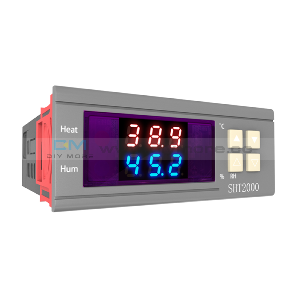 Sht2000 Dc 12-72V 10A Temperature & Humidity Hygrometer Thermostat Controller