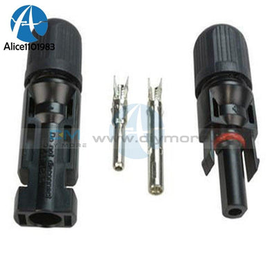 1 Pair Mc4 Connector Male And Female Solar Panel 30A 1000V For Pv Cable 2.5/4/6Mm Connect Integrated