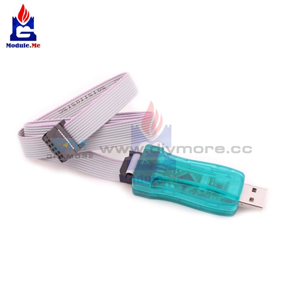10 Pin Convert To Standard 6 Adapter Board+5V Usbasp Isp Avr Programmer Case Tools