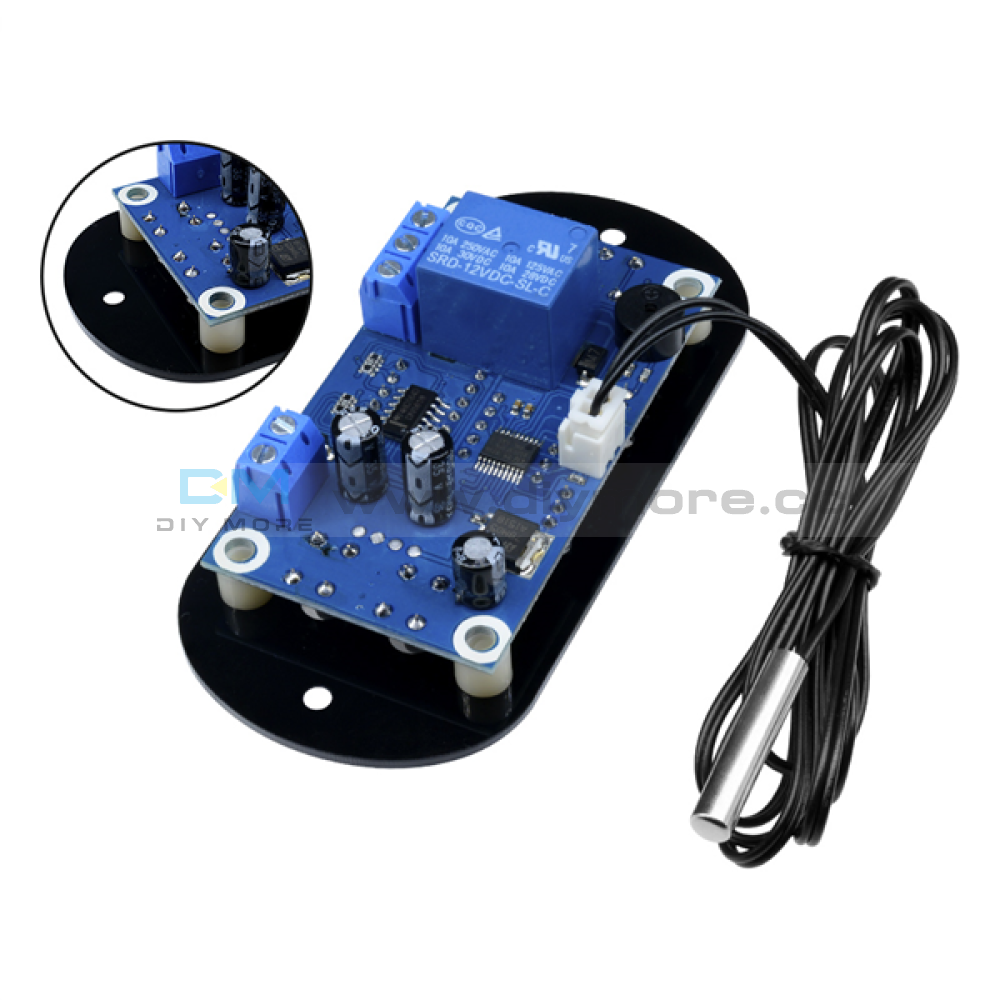 Dk-W1308 Led Digital Temperature Controller 12V 10A Thermostat Regulator Dual Display Heater Cooler