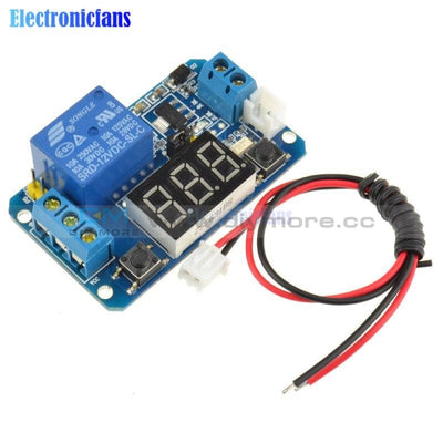 12V Led Digital Display Trigger Time Delay Relay Module 0 999S 999Minutes Relay