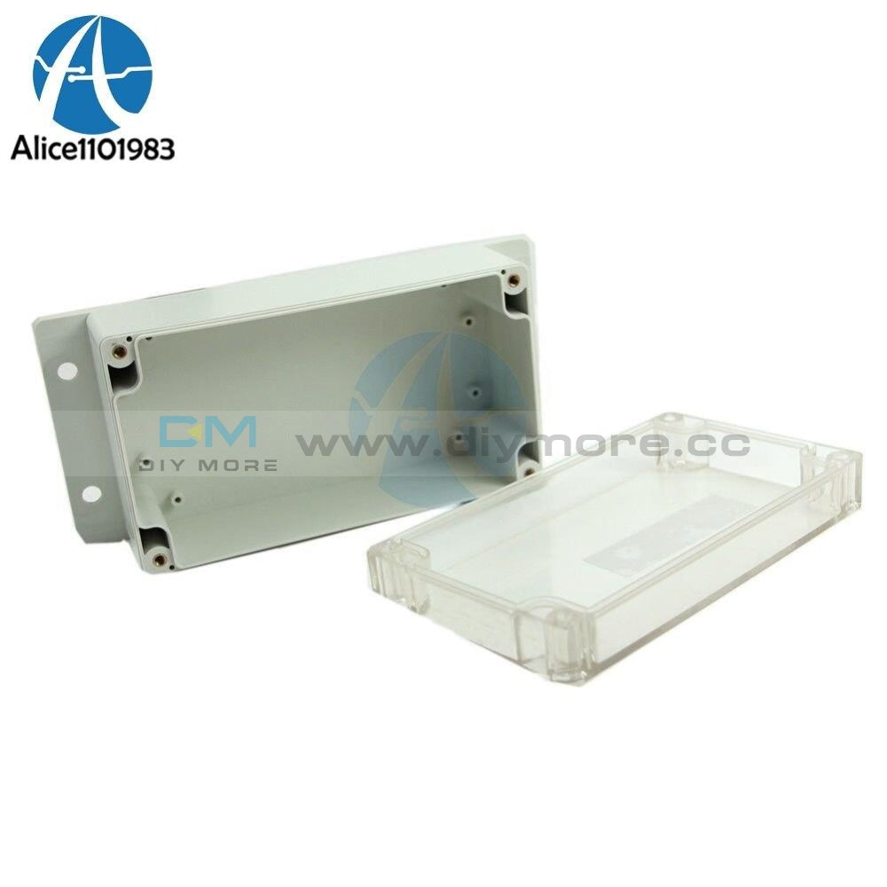 158X90X65Mm Waterproof Performance Clear Plastic Electronic Project Box Enclosure Cover Case For