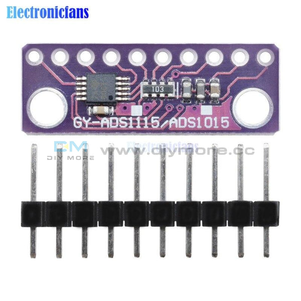 16 bites I2C ADS1115 modul ADC 4 csatornás Pro Gain erősítővel Uno RPi-hez