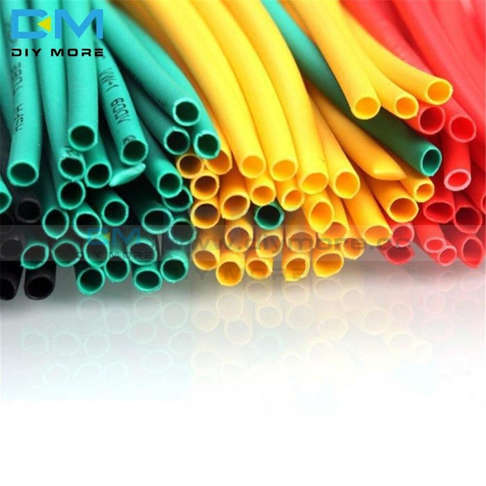164Pcs Car Electrical Cable Tube Kits Polyolefin Heat Shrink Tubing Wrap Sleeve Assorted 8 Sizes
