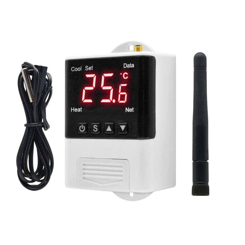 Digital Thermostat AC 110V-220V WiFi Intelligent Temperature Controller Sensor