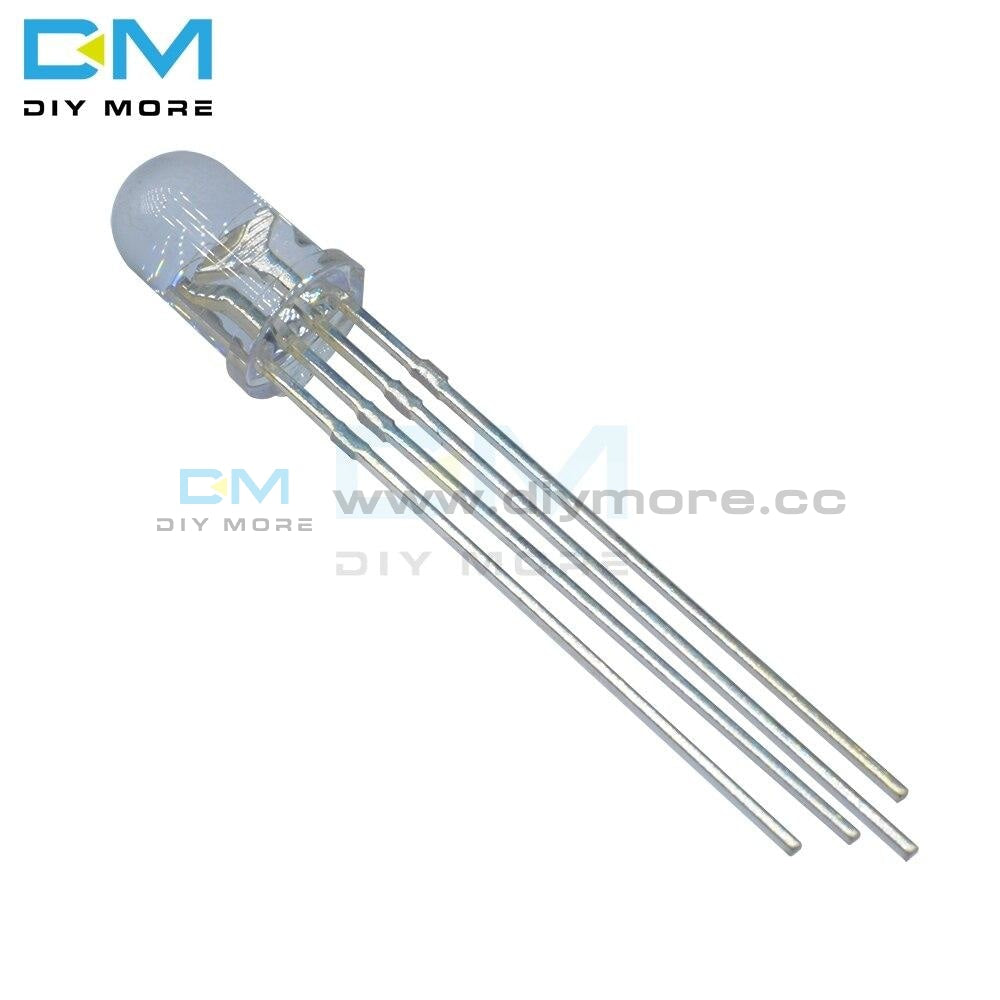 20Pcs Multicolor 4Pin 5Mm Rgb Led Diode Light Lamp Diffused Tricolor Round Common Anode Led 5 Mm