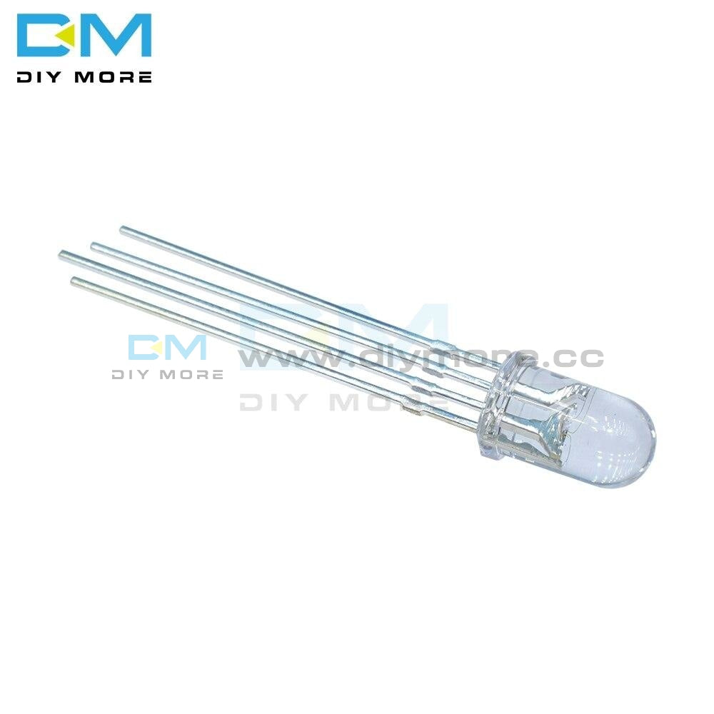 20Pcs Multicolor 4Pin 5Mm Rgb Led Diode Light Lamp Diffused Tricolor Round Common Anode Led 5 Mm