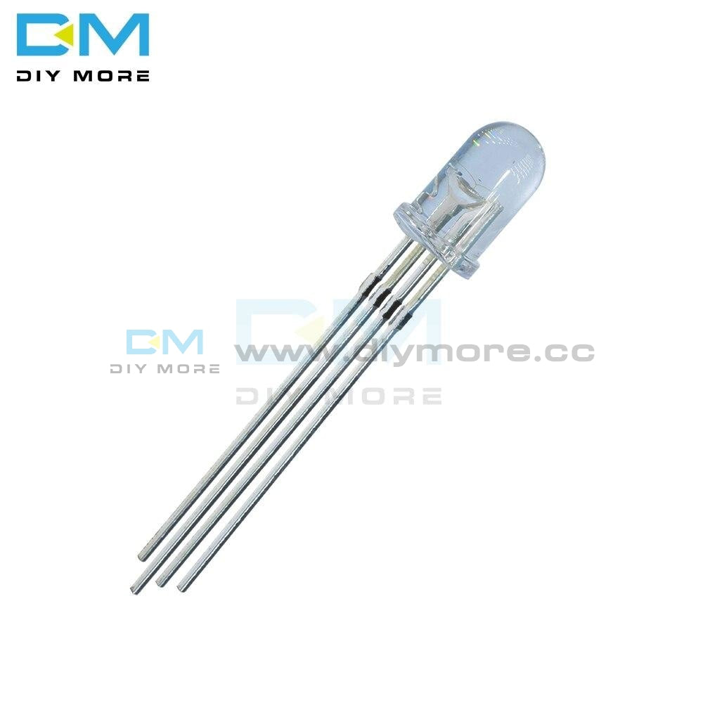 20Pcs Multicolor 4Pin 5Mm Rgb Led Diode Light Lamp Diffused Tricolor Round Common Anode Led 5 Mm