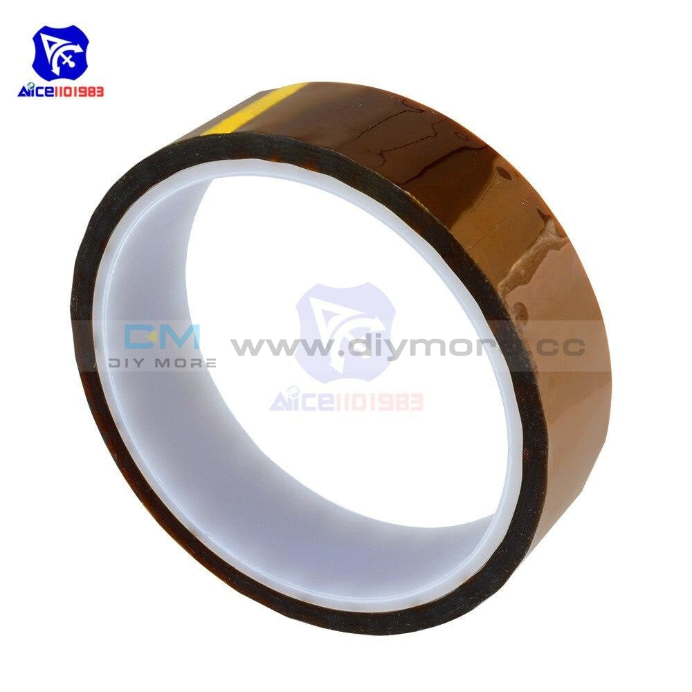 25Mm Width 100Ft Length Self Adhesive Tape High Temperature Heat Resistant Polyimide Roll 260 300