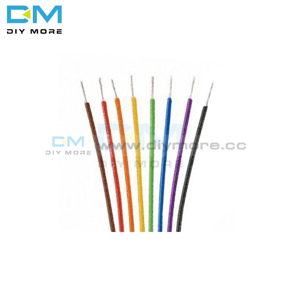 280M 30Awg Ok Wire 8 Color Pcb Soldering Fly Line 0.55Mm Breadboard Jumper Colored Insulation Wrap