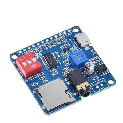 Voice Playback Module MP3 Player I/O Trigger UART Control SD/TF 5W For Arduino