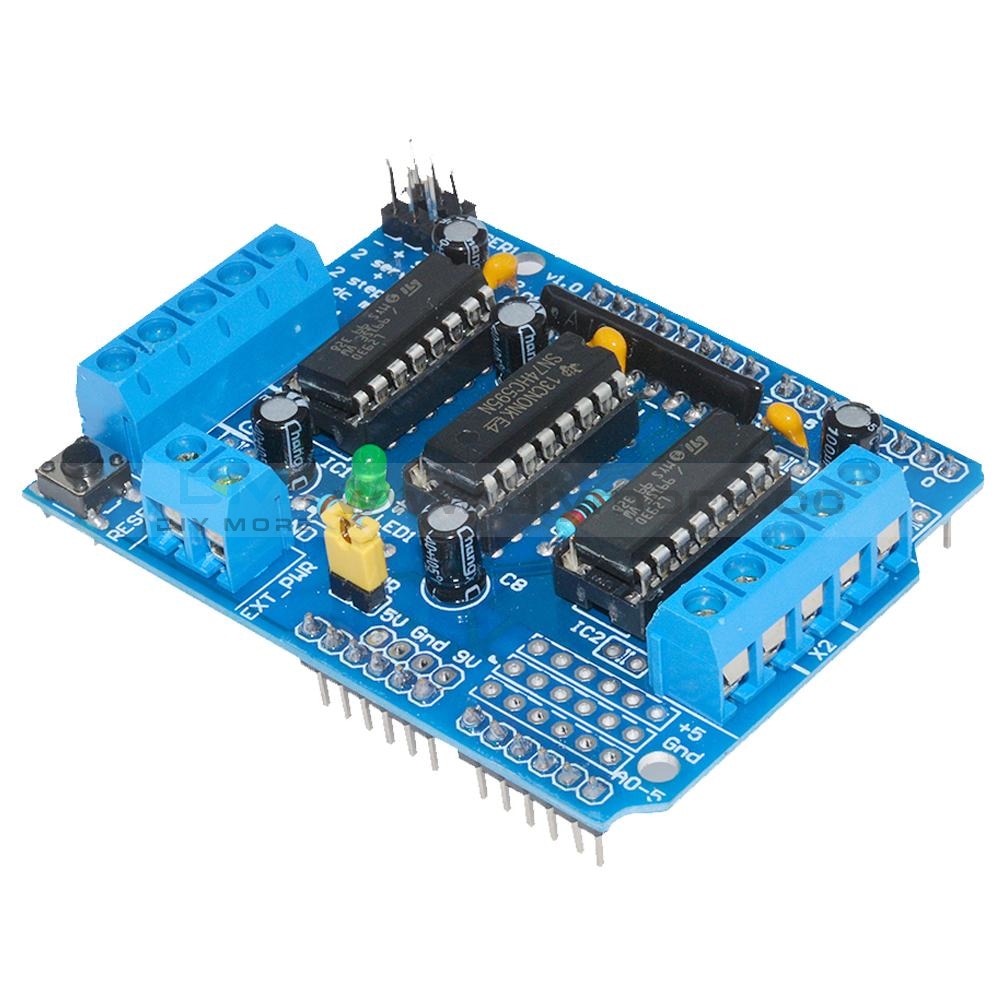 L293D Stepper Motor Driver Shield Expansion Board For Arduino Mega2560 Uno Duemilanove Diecimila