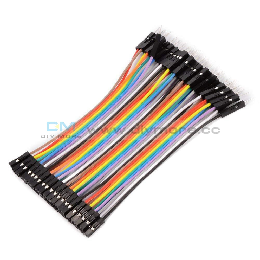 10Cm 40Pin Male To Male/ M-F/f-F Wire Jumper Breadboard Multicolored Dupont Ribbon Cables Kit For