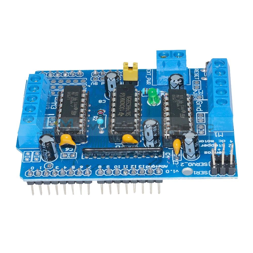 L293D Stepper Motor Driver Shield Expansion Board For Arduino Mega2560 Uno Duemilanove Diecimila
