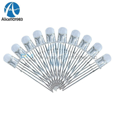 50Pcs Multicolor 5Mm 4Pin Rgb Led Diode Light Lamp Tricolor Round Common Anode Led 5 Mm Emitting Red
