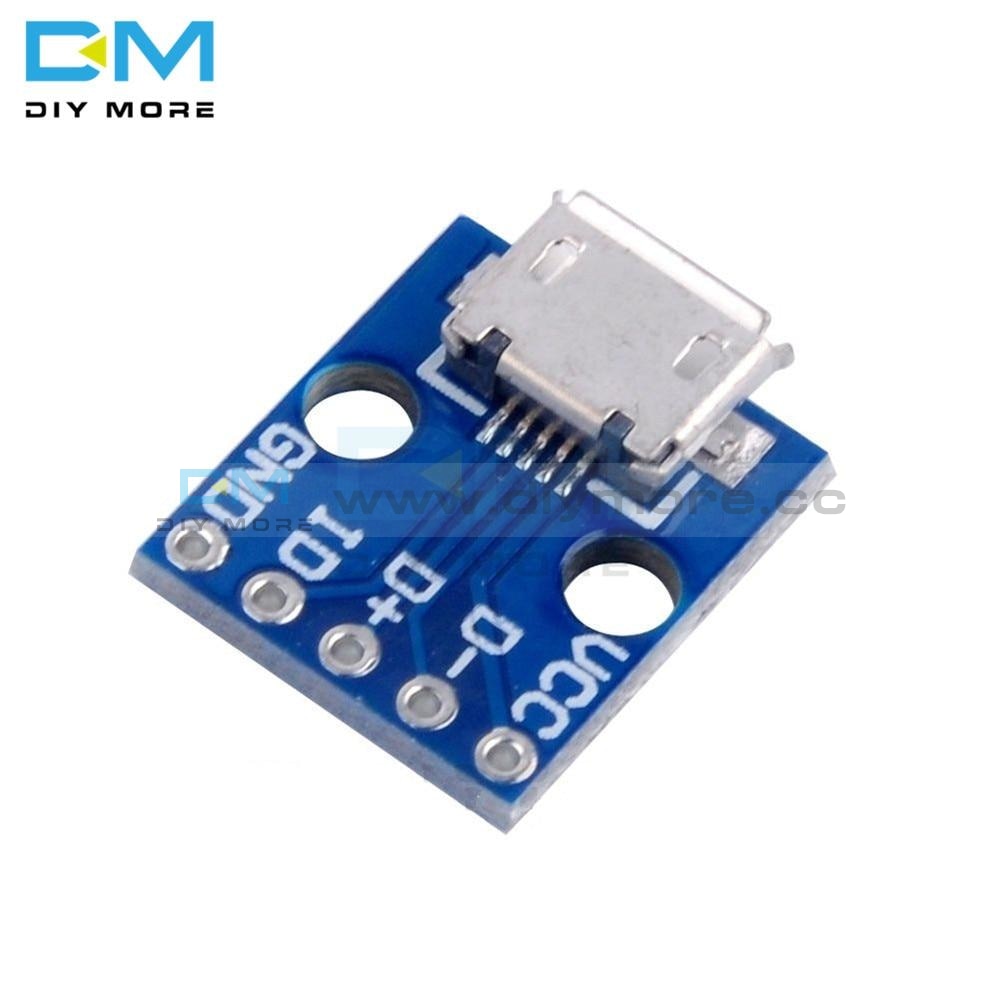 5Pcs Cjmcu Breakout Power Supply Module Micro Usb Interface Adapter Board 5V Integrated Circuits