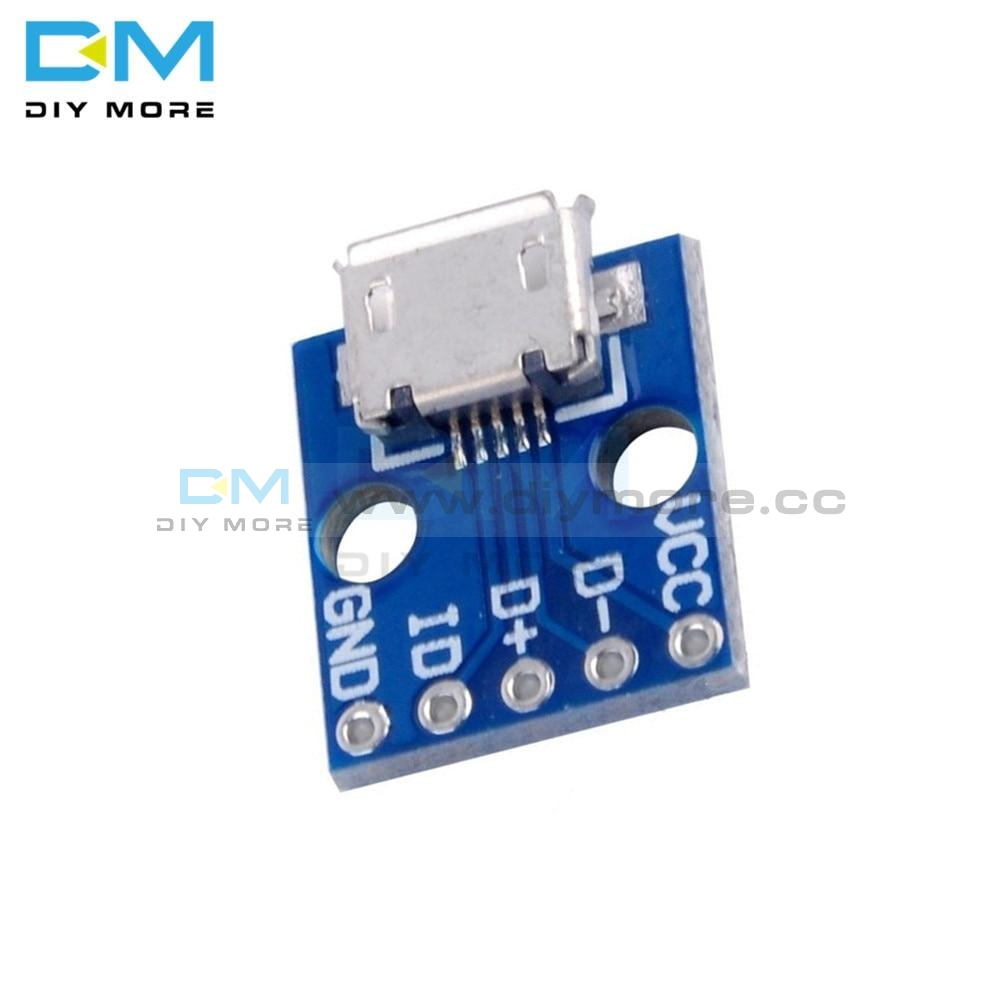 5Pcs Cjmcu Breakout Power Supply Module Micro Usb Interface Adapter Board 5V Integrated Circuits