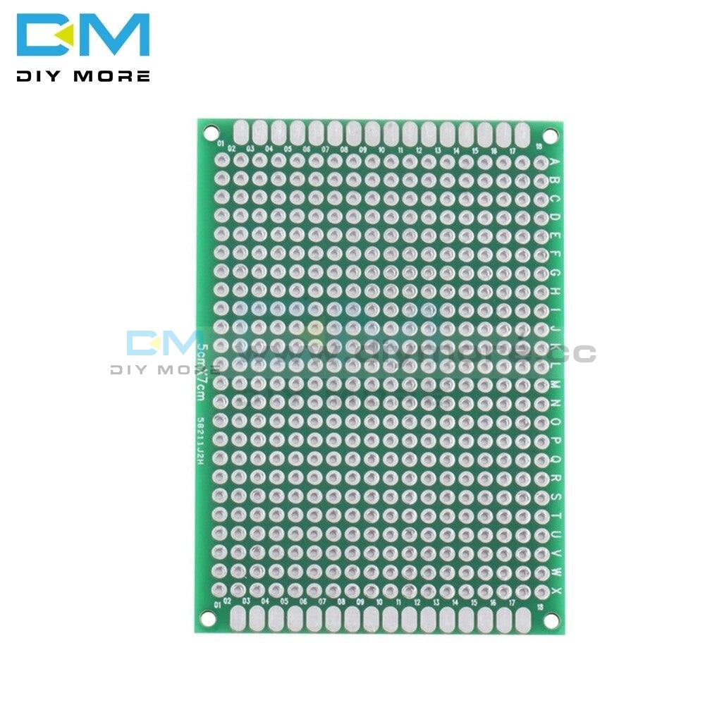 5Pcs 4X6 4*6Cm 40Mmx60Mm Fr 4 Double Side Prototype Pcb 280 Points Hole Tinned Universal Breadboard