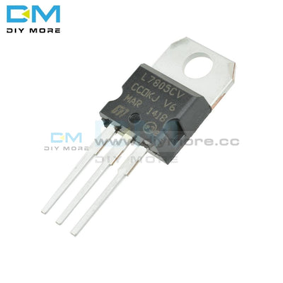 5Pcs To 220 Lm7805 L7805 7805 Voltage Regulator Ic Chip Integrated Circuits
