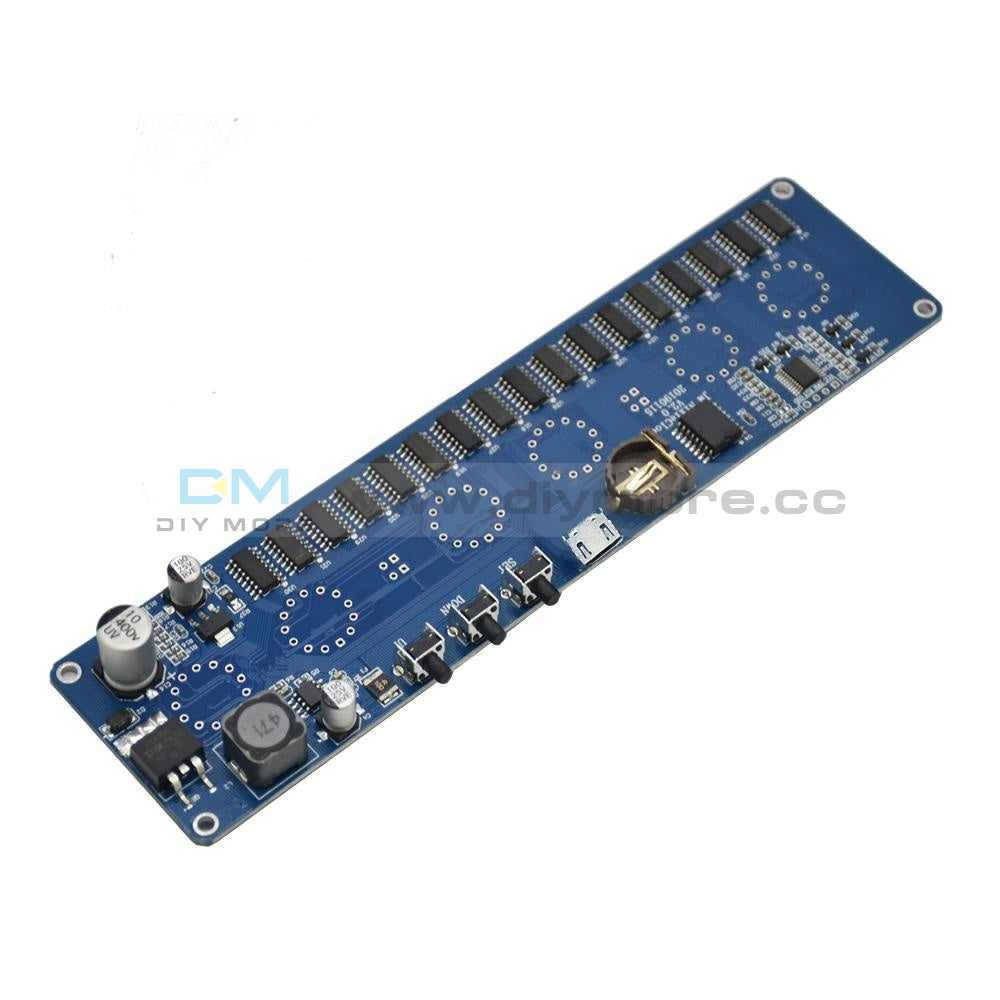 Stm8S005 Control Dc 12V 1A Electronic In14 Nixie Tube Digital Led Clock Gift Circuit Board Pcba Rgb