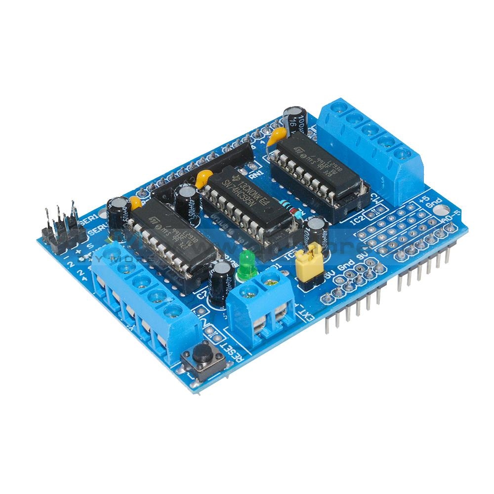 L293D Stepper Motor Driver Shield Expansion Board For Arduino Mega2560 Uno Duemilanove Diecimila