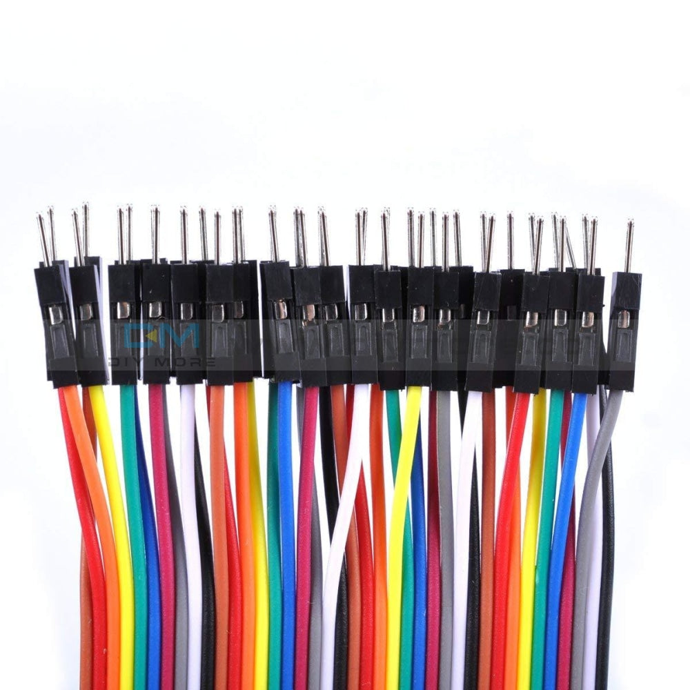 10Cm 40Pin Male To Male/ M-F/f-F Wire Jumper Breadboard Multicolored Dupont Ribbon Cables Kit For