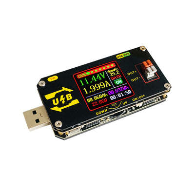 USB Type-C Charging Voltage + Current Meter  Buck-boost Tester CNC Power Supply
