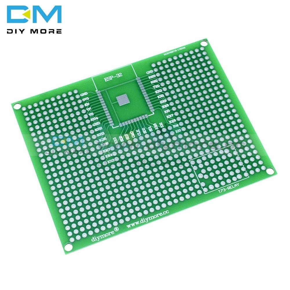 5Pcs 6X8Cm Double Side Protoboard Circuit Universal Diy Prototype Pcb Board Double-Sided