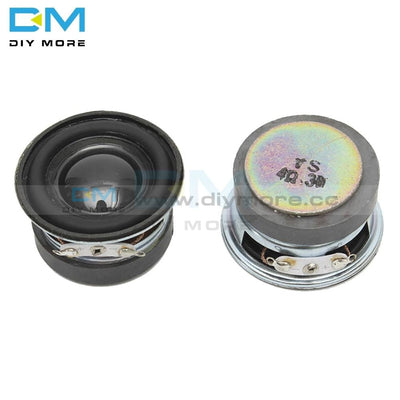 Acoustic Speaker 4 Ohm 3W 40Mm 36Mm External Magnetic Black Hat Pu Edge Components Integrated