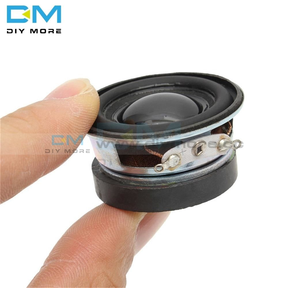 Acoustic Speaker 4 Ohm 3W 40Mm 36Mm External Magnetic Black Hat Pu Edge Components Integrated